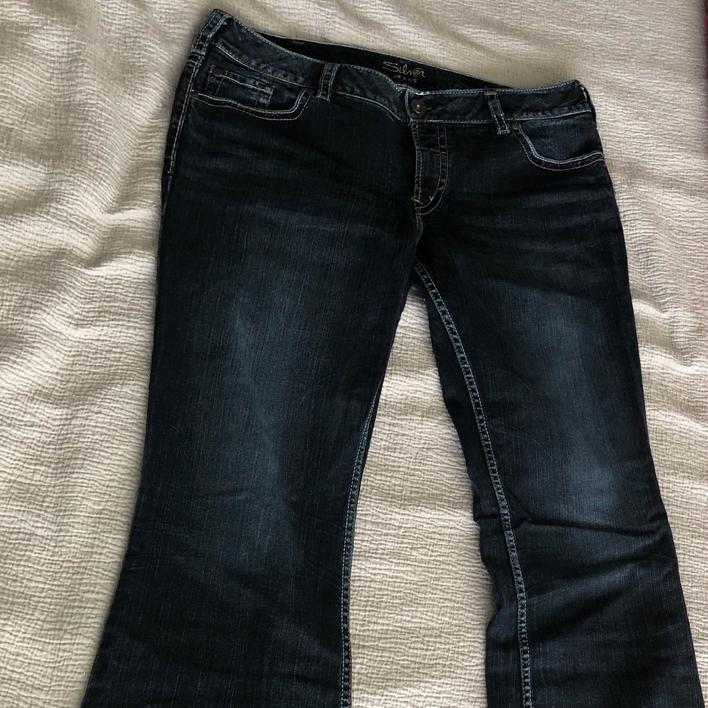 Bootcut suki silver jeans